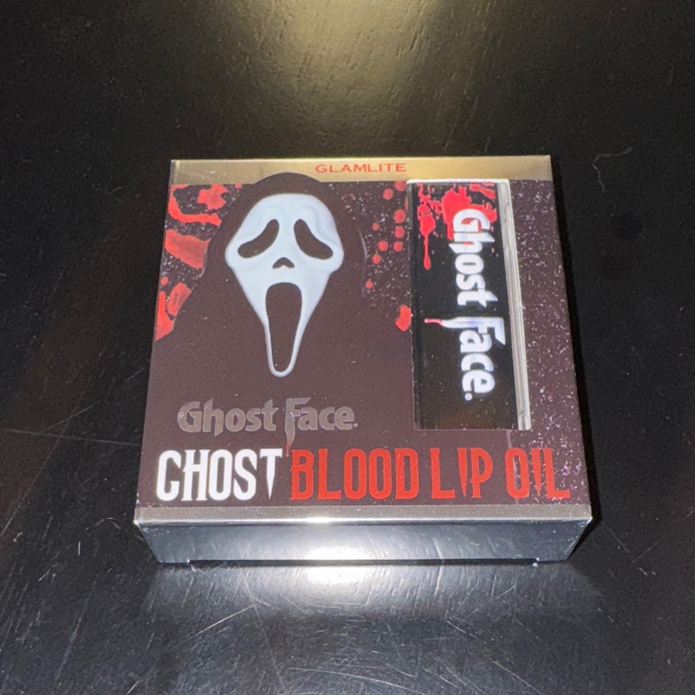 Ghost Face Blood Lip Oil - Black and Red